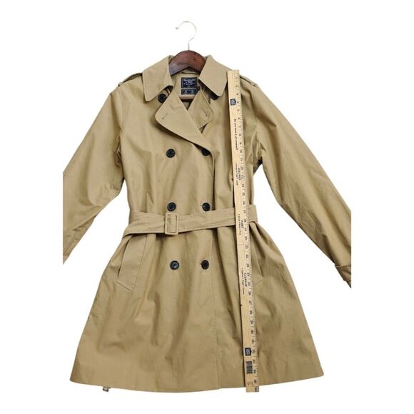 NWT Abercrombie & Fitch Classic Tan Trench Coat Size XL - Picture 10 of 14